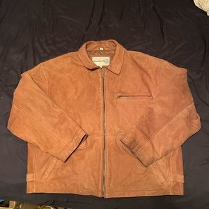Vintage field master genuine leather jacket